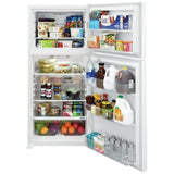 Frigidaire FFTR2045VW Top Freezer Refrigerator, 30 inch Width, 19.6 cu. ft. Capacity, White colour