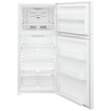 Frigidaire FFTR2045VW Top Freezer Refrigerator, 30 inch Width, 19.6 cu. ft. Capacity, White colour