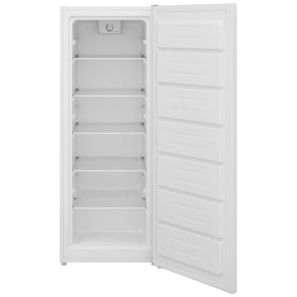 Frigidaire FFUE0725AW Upright Freezer, 7 cu. ft. Capacity, Manual, Reversible Door, White colour