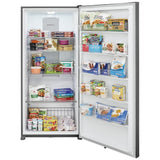 Frigidaire FFUE2024AN Upright Freezer, 33 inch Width, 20 cu. ft. Capacity, Automatic, ENERGY STAR Certified, Reversible Door, Interior Light (Freezer), Carbon colour