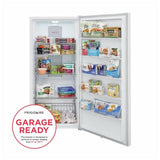 Frigidaire FFUE2024AW Upright Freezer, 33 inch Width, 20 cu. ft. Capacity, Automatic, ENERGY STAR Certified, Reversible Door, Interior Light (Freezer), White colour
