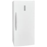 Frigidaire FFUE2024AW Upright Freezer, 33 inch Width, 20 cu. ft. Capacity, Automatic, ENERGY STAR Certified, Reversible Door, Interior Light (Freezer), White colour