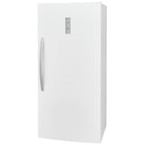 Frigidaire FFUE2024AW Upright Freezer, 33 inch Width, 20 cu. ft. Capacity, Automatic, ENERGY STAR Certified, Reversible Door, Interior Light (Freezer), White colour
