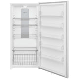 Frigidaire FFUE2024AW Upright Freezer, 33 inch Width, 20 cu. ft. Capacity, Automatic, ENERGY STAR Certified, Reversible Door, Interior Light (Freezer), White colour