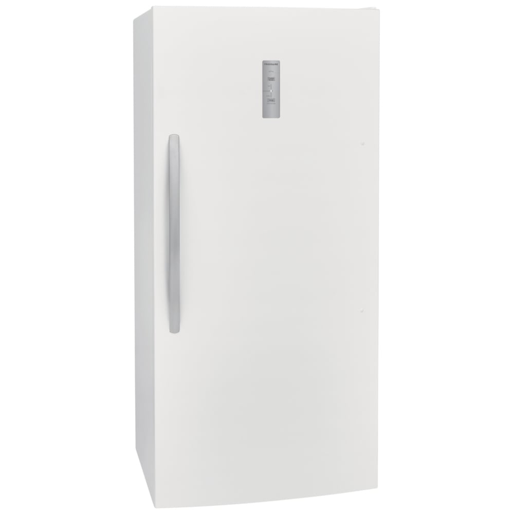 Frigidaire FFUE2024AW Upright Freezer, 33 inch Width, 20 cu. ft. Capacity, Automatic, ENERGY STAR Certified, Reversible Door, Interior Light (Freezer), White colour