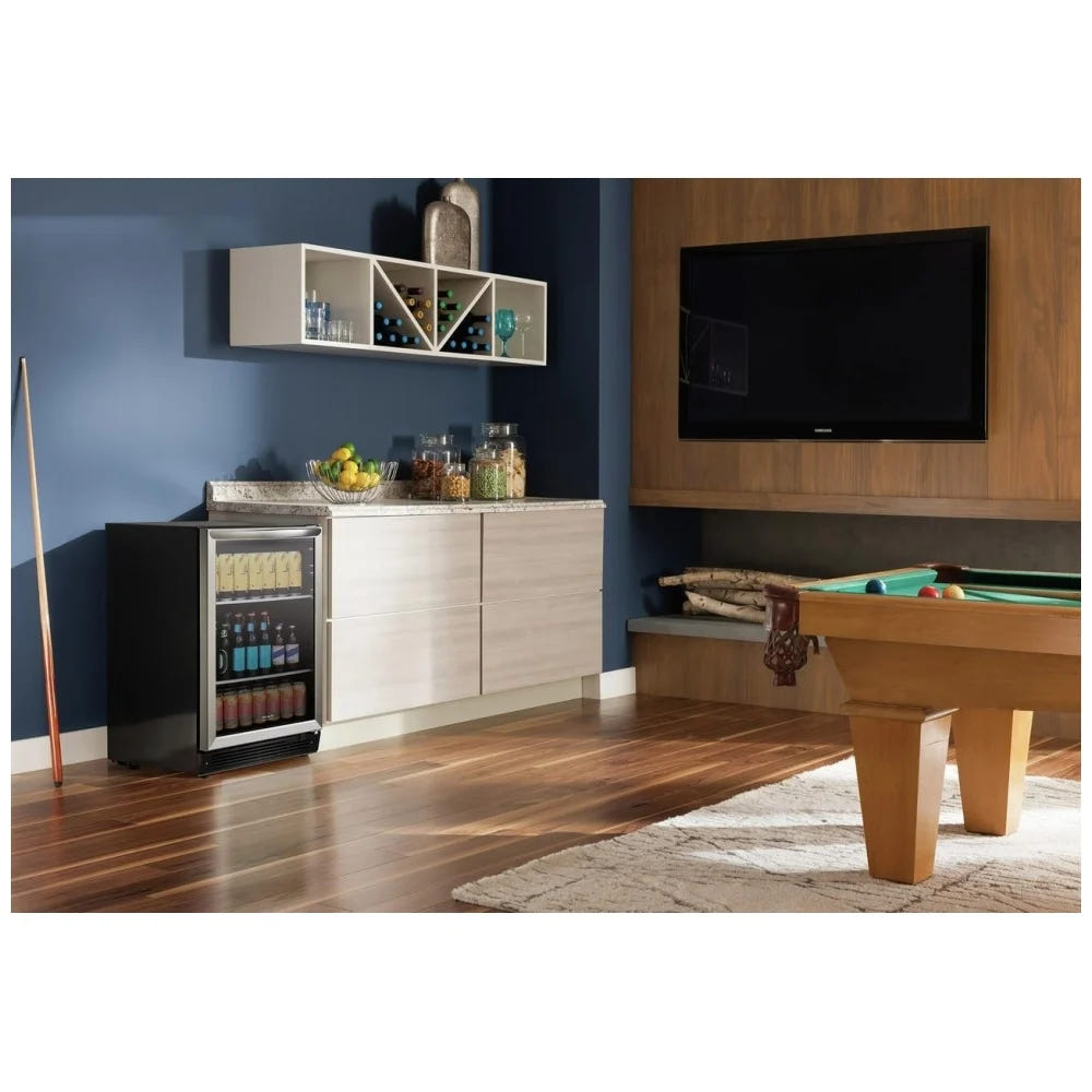 Frigidaire Gallery 5.3 立方英尺内置饮料中心台下冷藏柜 FGBC5334VS