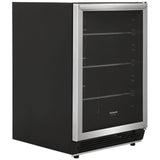 Frigidaire Gallery FGBC5334VS Built In Compact Beverage Center Under Counter Refrigeration, 24 inch Width, 5 cu. ft. Capacity, Stainless Steel colour