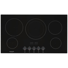 Frigidaire Gallery FGEC3648UB Electric Cooktop, 36 inch Exterior Width, Electric, 5 Burners, Black colour
