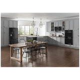 Frigidaire Gallery FGET3065PD Double Wall Oven, 30 inch Exterior Width, Both Ovens Convection, Both Ovens Self Clean, 9.2 cu. ft. Capacity, Temperature Probe, Black Stainless Steel colour