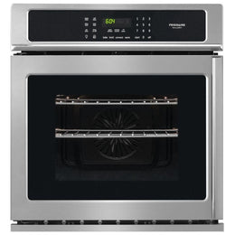 Frigidaire Gallery FGEW276SPF Single Wall Oven, 27 inch Exterior Width, Convection, Self Clean, 3.8 cu. ft. Capacity, Temperature Probe, Stainless Steel colour