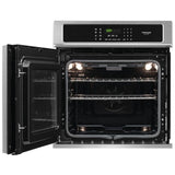 Frigidaire Gallery FGEW276SPF Single Wall Oven, 27 inch Exterior Width, Convection, Self Clean, 3.8 cu. ft. Capacity, Temperature Probe, Stainless Steel colour
