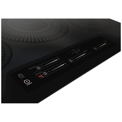 Frigidaire Gallery FGIC3066TB Induction Cooktop, 30 inch Exterior Width, 4 Burners, 3,800 Watts Highest Burner Element, Black colour