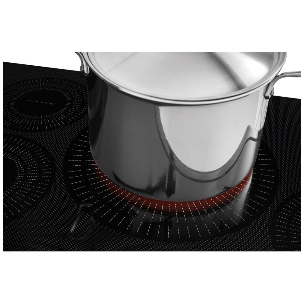 Frigidaire Gallery FGIC3066TB Induction Cooktop, 30 inch Exterior Width, 4 Burners, 3,800 Watts Highest Burner Element, Black colour