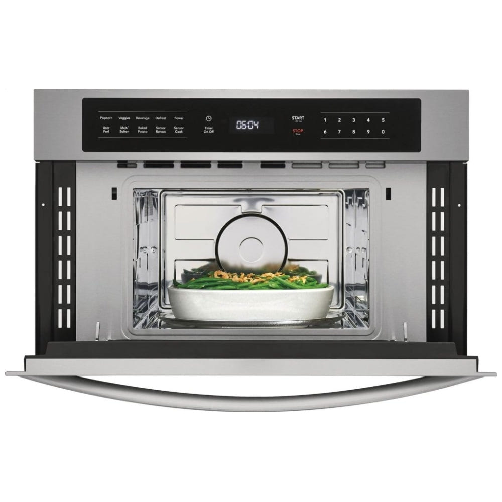 Frigidaire Gallery FGMO3067UF Built In Microwave, 1.6 cu. ft. Capacity, 950W Watts, 30 inch Exterior Width, Stainless Steel colour