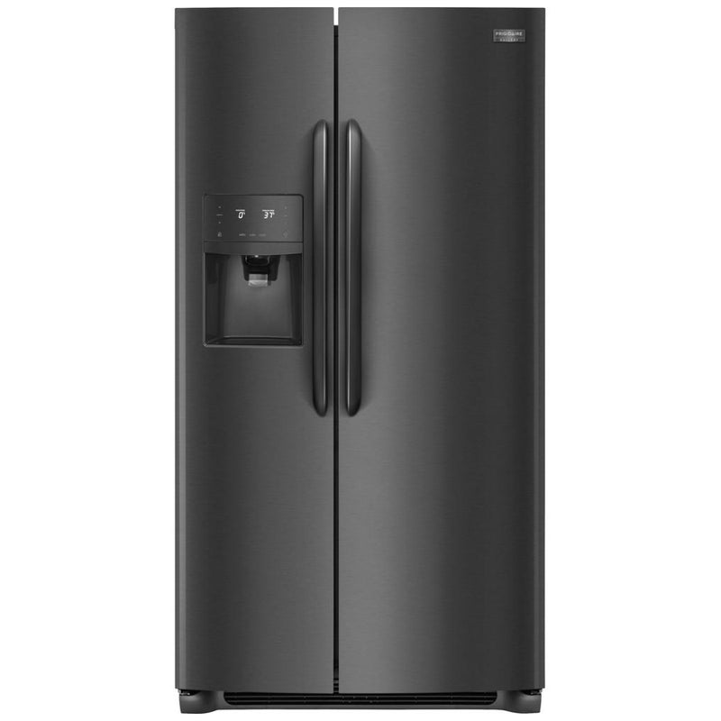 Frigidaire Gallery FGSC2335TD Counter Depth Refrigerator, 36 inch Width, Counter Depth, 22.2 cu. ft. Capacity, Black Stainless Steel colour