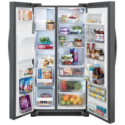 Frigidaire Gallery FGSC2335TD Counter Depth Refrigerator, 36 inch Width, Counter Depth, 22.2 cu. ft. Capacity, Black Stainless Steel colour