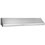 Frigidaire FHWC3040MS Range Hood, 30 inch Exterior Width, Under-Cabinet, Under-Cabinet, 300 CFM, Accepts Both, Halogen , Dishwasher Safe Filters, 3, Stainless Steel colour