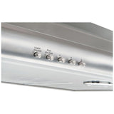 Frigidaire FHWC3040MS Range Hood, 30 inch Exterior Width, Under-Cabinet, Under-Cabinet, 300 CFM, Accepts Both, Halogen , Dishwasher Safe Filters, 3, Stainless Steel colour
