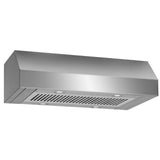 Frigidaire FHWC3650RS Range Hood, 36 inch Exterior Width, Under-Cabinet, 400 CFM, LED, Aluminum Mesh Filter, Stainless Steel colour