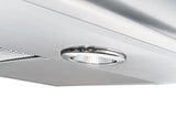 Frigidaire FHWC3655LS Range Hood, 36 inch Exterior Width, Wall Mounted, 400 CFM, Halogen , Aluminum Mesh Filter, Stainless Steel colour