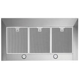 Frigidaire FHWC3655LS Range Hood, 36 inch Exterior Width, Wall Mounted, 400 CFM, Halogen , Aluminum Mesh Filter, Stainless Steel colour
