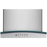 Frigidaire FHWC3660LS Range Hood, 36 inch Exterior Width, Wall Mounted, 400 CFM, Halogen , Aluminum Mesh Filter, Stainless Steel colour