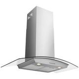 Frigidaire FHWC3670LS Range Hood, 36 inch Exterior Width, 3, 340 CFM, LED, Charcoal Filters, Stainless Steel colour