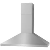 Frigidaire FHWC3675LS Range Hood, 36 inch Exterior Width, Charcoal Filters, 350 CFM, LED, Charcoal Filters, Stainless Steel colour