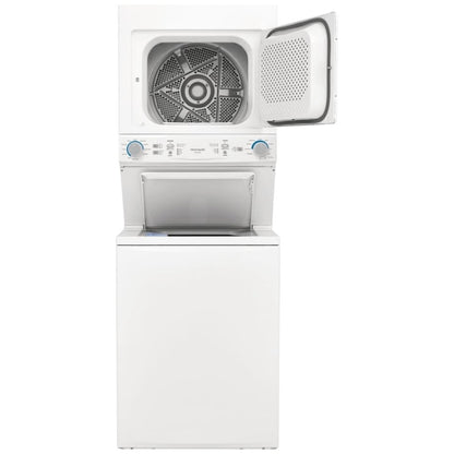 Frigidaire Electric Washer/Dryer Laundry Center - 4.5 Cu. Ft I.E.C. Washer and 5.5 Cu. Ft. Dryer FLCE752CAW