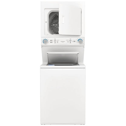 Frigidaire Electric Washer/Dryer Laundry Center - 4.5 Cu. Ft I.E.C. Washer and 5.5 Cu. Ft. Dryer FLCE752CAW