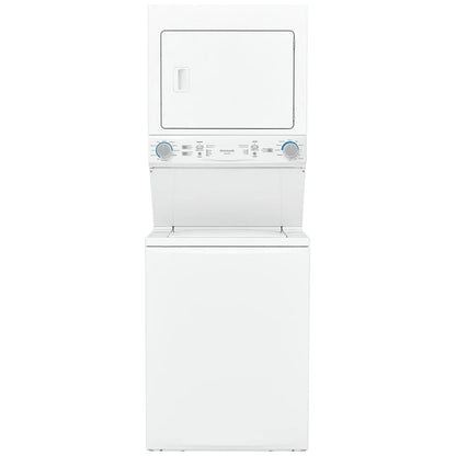 Frigidaire Electric Washer/Dryer Laundry Center - 4.5 Cu. Ft I.E.C. Washer and 5.5 Cu. Ft. Dryer FLCE752CAW