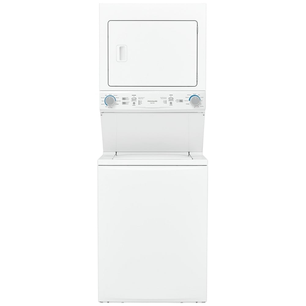 Frigidaire Electric Washer/Dryer Laundry Center - 4.5 Cu. Ft I.E.C. Washer and 5.5 Cu. Ft. Dryer FLCE752CAW