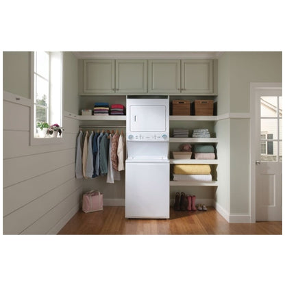 Frigidaire Electric Washer/Dryer Laundry Center - 4.5 Cu. Ft I.E.C. Washer and 5.5 Cu. Ft. Dryer FLCE752CAW