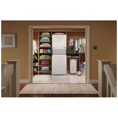 Frigidaire Electric Washer/Dryer Laundry Center - 4.5 Cu. Ft I.E.C. Washer and 5.5 Cu. Ft. Dryer FLCE752CAW