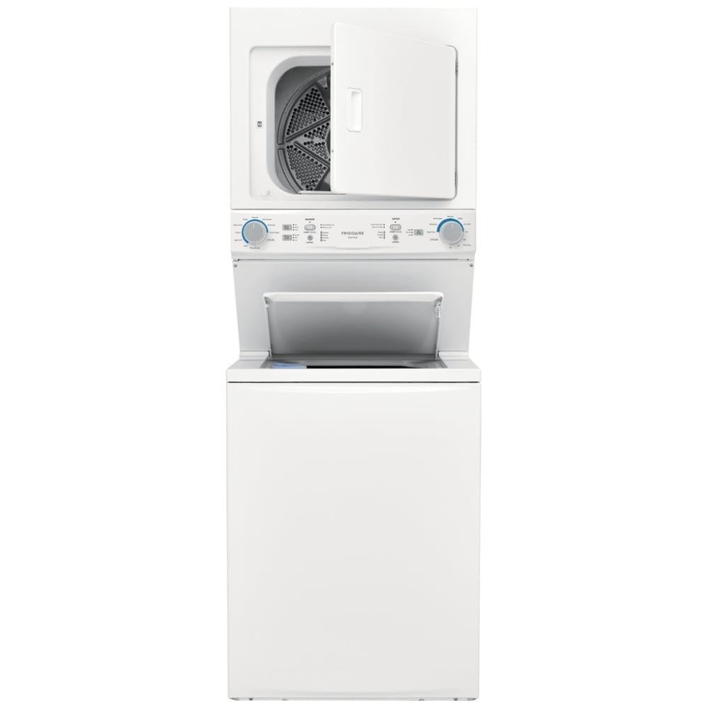 Frigidaire Electric Washer/Dryer Laundry Center - 4.5 Cu. Ft I.E.C. Washer and 5.5 Cu. Ft. Dryer FLCE752CAW