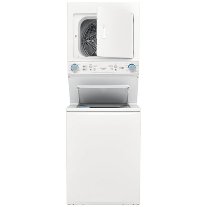 Frigidaire Electric Washer/Dryer Laundry Center - 4.5 Cu. Ft I.E.C. Washer and 5.5 Cu. Ft. Dryer FLCE752CAW