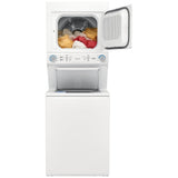 Frigidaire FLCE752CAW Laundry Center, Contains Agitator, White colour
Washer: 4.5 cu. ft. Capacity, 27 inch Width, 10 Wash Cycles, 850 RPM Spin Speed
Dryer: 5.6 cu. ft. Capacity, Electric