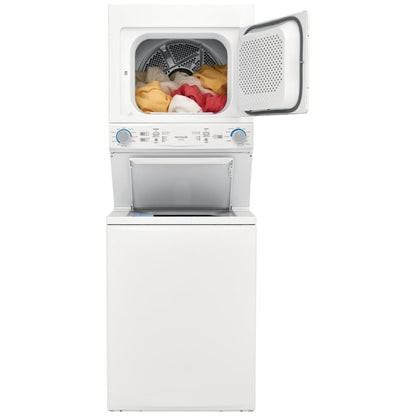 Frigidaire Electric Washer/Dryer Laundry Center - 4.5 Cu. Ft I.E.C. Washer and 5.5 Cu. Ft. Dryer FLCE752CAW