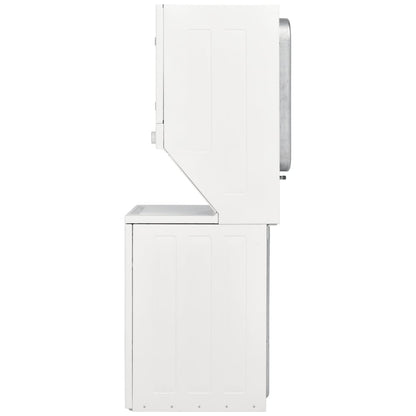 Frigidaire Electric Washer/Dryer Laundry Center - 4.5 Cu. Ft I.E.C. Washer and 5.5 Cu. Ft. Dryer FLCE752CAW