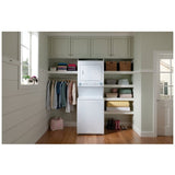 Frigidaire FLCE752CAW Laundry Center, Contains Agitator, White colour
Washer: 4.5 cu. ft. Capacity, 27 inch Width, 10 Wash Cycles, 850 RPM Spin Speed
Dryer: 5.6 cu. ft. Capacity, Electric