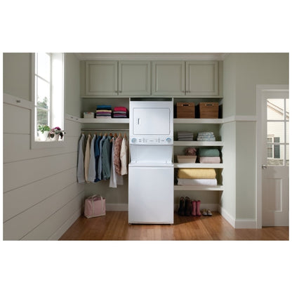 Frigidaire Electric Washer/Dryer Laundry Center - 4.5 Cu. Ft I.E.C. Washer and 5.5 Cu. Ft. Dryer FLCE752CAW