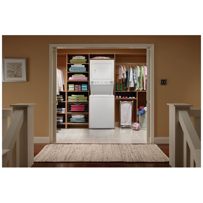 Frigidaire Electric Washer/Dryer Laundry Center - 4.5 Cu. Ft I.E.C. Washer and 5.5 Cu. Ft. Dryer FLCE752CAW