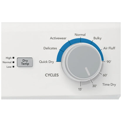 Frigidaire Electric Washer/Dryer Laundry Center - 4.5 Cu. Ft I.E.C. Washer and 5.5 Cu. Ft. Dryer FLCE752CAW