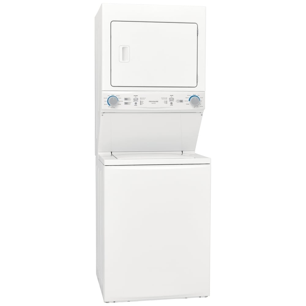 Frigidaire Electric Washer/Dryer Laundry Center - 4.5 Cu. Ft I.E.C. Washer and 5.5 Cu. Ft. Dryer FLCE752CAW