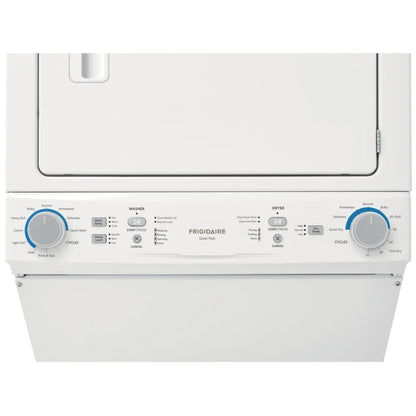 Frigidaire Electric Washer/Dryer Laundry Center - 4.5 Cu. Ft I.E.C. Washer and 5.5 Cu. Ft. Dryer FLCE752CAW