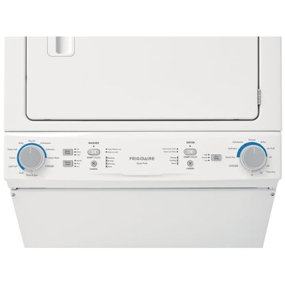 Frigidaire Electric Washer/Dryer Laundry Center - 4.5 Cu. Ft I.E.C. Washer and 5.5 Cu. Ft. Dryer FLCE752CAW