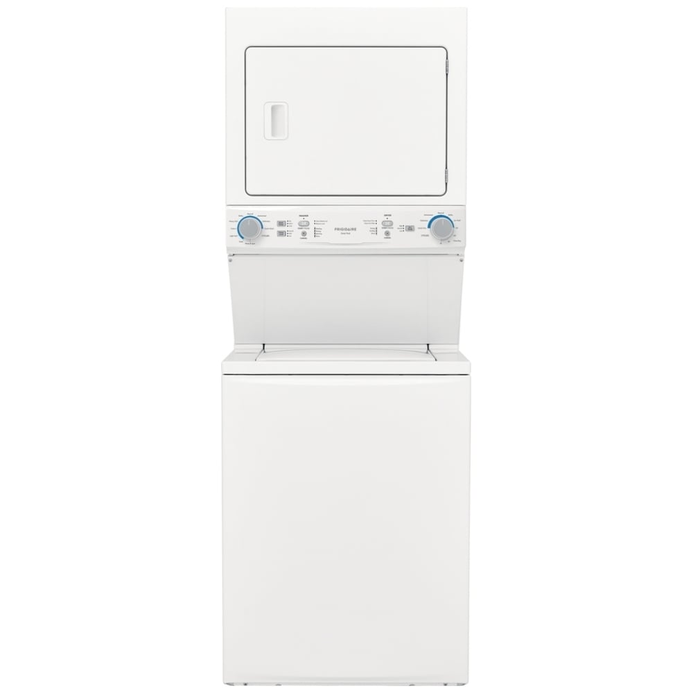 Frigidaire Electric Washer/Dryer Laundry Center - 4.5 Cu. Ft I.E.C. Washer and 5.5 Cu. Ft. Dryer FLCE752CAW