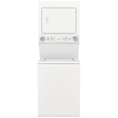 Frigidaire Electric Washer/Dryer Laundry Center - 4.5 Cu. Ft I.E.C. Washer and 5.5 Cu. Ft. Dryer FLCE752CAW