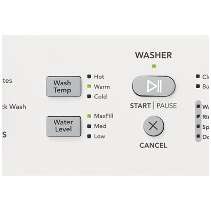 Frigidaire Electric Washer/Dryer Laundry Center - 4.5 Cu. Ft I.E.C. Washer and 5.5 Cu. Ft. Dryer FLCE752CAW