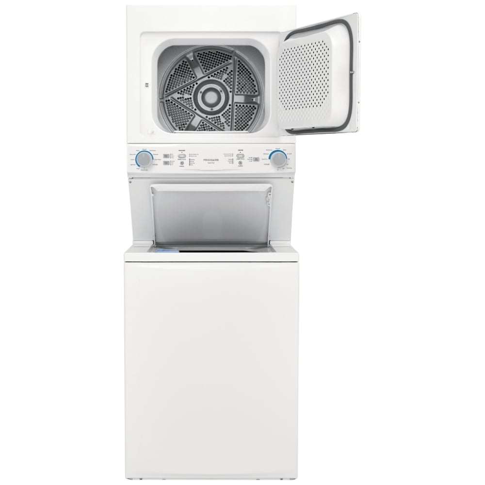 Frigidaire Electric Washer/Dryer Laundry Center - 4.5 Cu. Ft I.E.C. Washer and 5.5 Cu. Ft. Dryer FLCE752CAW